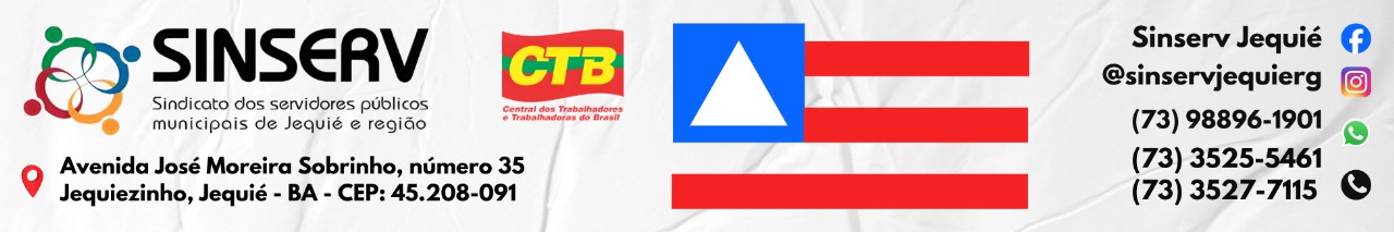 Sinserv – Sindicato dos servidores públicos municipais de Jequié e região